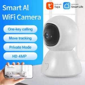 EDUP Dual Band HD 4MP Smart AI WiFi Home Wireless Security Camera Indoor Network Tuya Camera